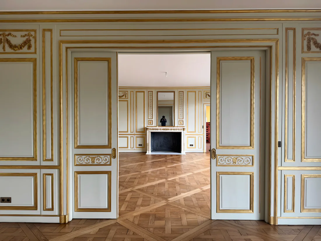 Les salons après rénovation
