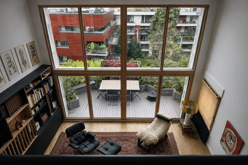 Grande verrière sur terrasse — Boulogne-Billancourt, centre