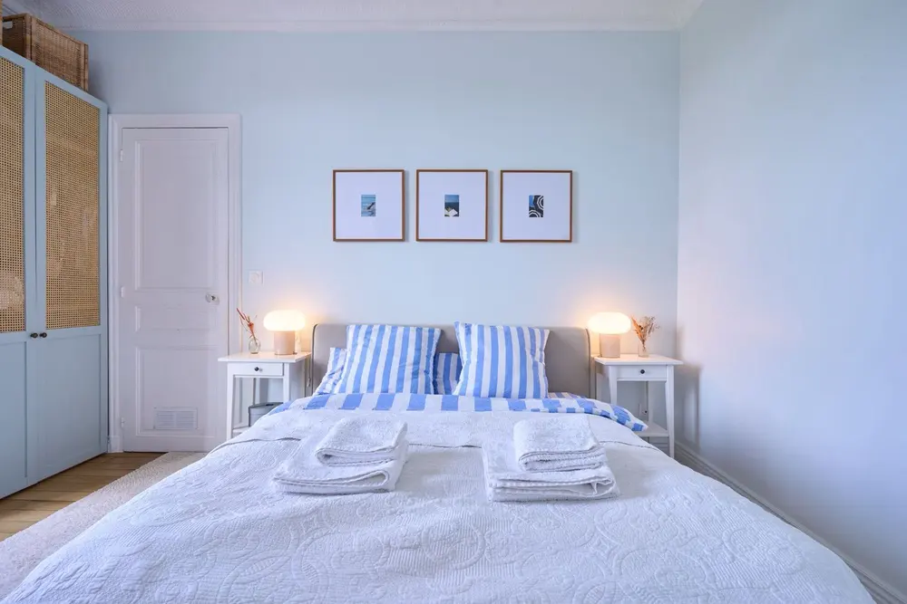 La chambre d’amis après rénovation